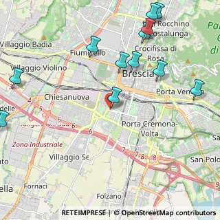 Mappa Via Luigi Rizzo, 25125 Brescia BS, Italia (2.68917)