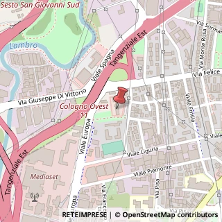 Mappa Via Piero Calamandrei, 10/12, 20093 Cologno Monzese, Milano (Lombardia)