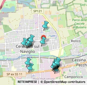 Mappa Via F. Petrarca, 20063 Cernusco sul Naviglio MI, Italia (1.0555)