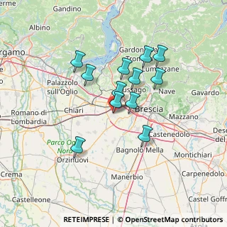 Mappa Via F. Paglia, 25039 Travagliato BS, Italia (11.335)