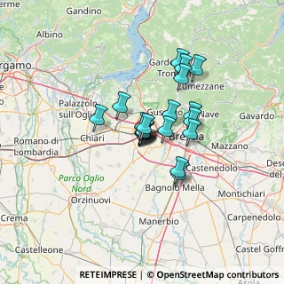 Mappa Via F. Paglia, 25039 Travagliato BS, Italia (8.334)
