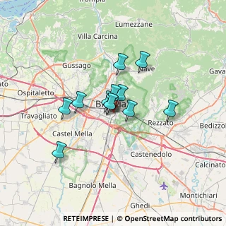 Mappa Via Angelo Zanelli, 25124 Brescia BS, Italia (4.515)