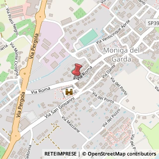 Mappa Via Carlo Alberto, 31/a, 25080 Moniga del Garda, Brescia (Lombardia)