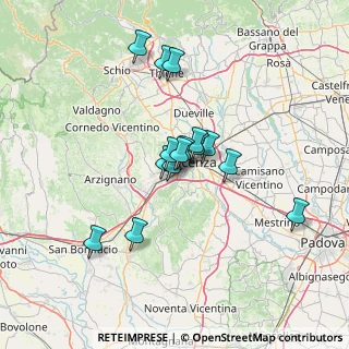 Mappa Via del Commercio, 36100 Vicenza VI, Italia (10.57067)
