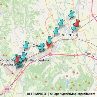 Mappa Via del Commercio, 36100 Vicenza VI, Italia (4.75353)