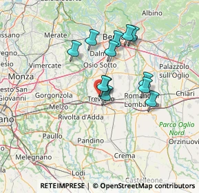 Mappa Via A. Scotti, 24047 Treviglio BG, Italia (11.21167)