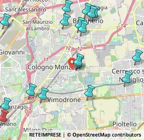 Mappa Via Risorgimento, 20093 Cologno Monzese MI, Italia (2.63118)