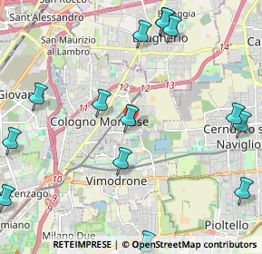 Mappa Via Risorgimento, 20093 Cologno Monzese MI, Italia (2.76286)