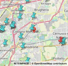 Mappa Via Risorgimento, 20093 Cologno Monzese MI, Italia (2.9245)