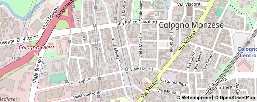 Mappa Cologno Monzese