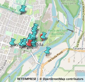 Mappa Via Pila, 20062 Cassano d'Adda MI, Italia (0.3995)