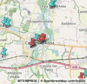 Mappa Via Pila, 20062 Cassano d'Adda MI, Italia (2.32929)