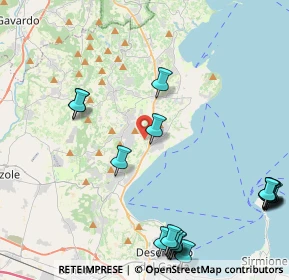 Mappa Via dei Canestrelli, 25080 Moniga del Garda BS, Italia (5.9715)
