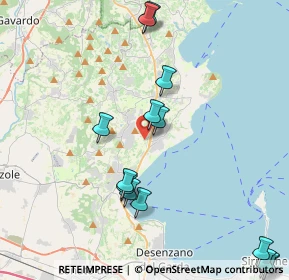 Mappa Via dei Canestrelli, 25080 Moniga del Garda BS, Italia (5.4725)