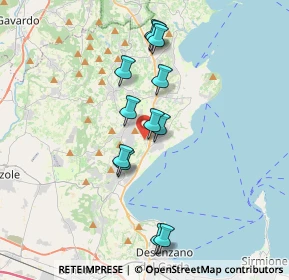 Mappa Via dei Canestrelli, 25080 Moniga del Garda BS, Italia (3.245)