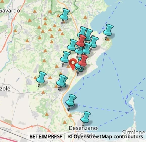 Mappa Via dei Canestrelli, 25080 Moniga del Garda BS, Italia (2.7275)