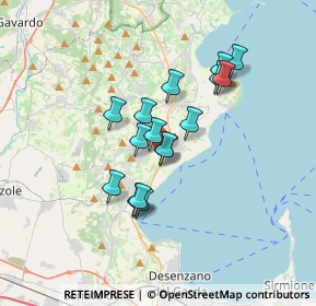 Mappa Via dei Canestrelli, 25080 Moniga del Garda BS, Italia (2.62125)