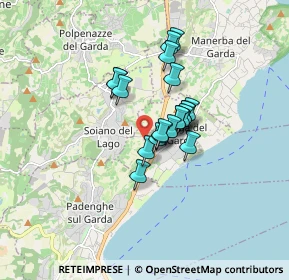 Mappa Via dei Canestrelli, 25080 Moniga del Garda BS, Italia (1.118)
