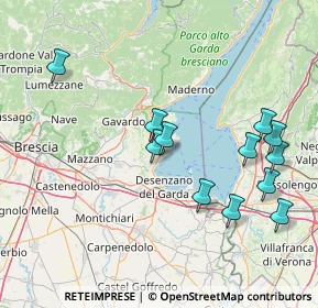 Mappa Via dei Canestrelli, 25080 Moniga del Garda BS, Italia (16.135)