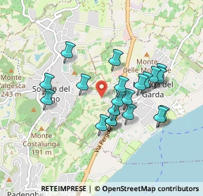 Mappa Via dei Canestrelli, 25080 Moniga del Garda BS, Italia (0.7735)