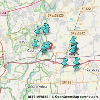 Mappa Via A. Volta, 24045 Fara Gera d'Adda BG, Italia (3.30176)