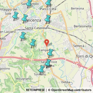 Mappa SS N. 137 della, 36100 Vicenza VI, Italia (2.54727)