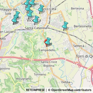 Mappa SS N. 137 della, 36100 Vicenza VI, Italia (2.99364)