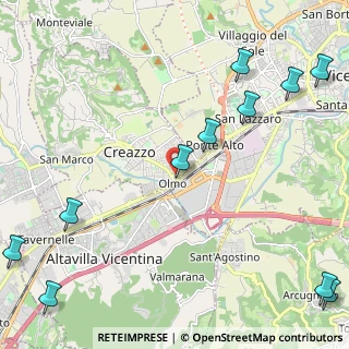 Mappa Via Trieste, 36051 Creazzo VI, Italia (3.21182)