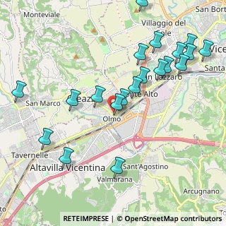 Mappa Via Trieste, 36051 Creazzo VI, Italia (2.329)