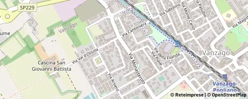 Mappa Vanzago