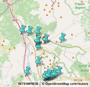 Mappa Via Guglielmo Marconi, 10015 Ivrea TO, Italia (4.6095)