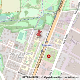 Mappa Via Raffaello Giolli, 29, 20162 Milano, Milano (Lombardia)
