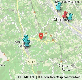 Mappa Via Giannini, 37035 San Giovanni Ilarione VR, Italia (3.33786)