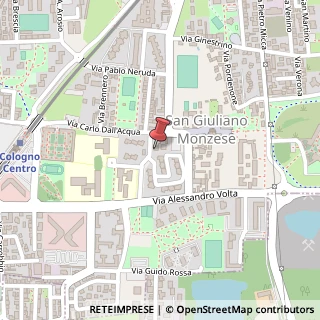 Mappa Via Amerigo Vespucci, 9, 20093 Cologno Monzese, Milano (Lombardia)