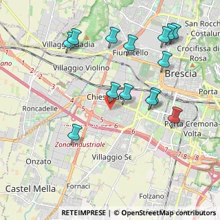 Mappa Via Ancona, 25125 Brescia BS, Italia (2.20214)
