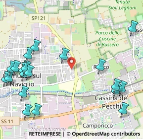 Mappa Via alla Castellana, 20063 Cernusco sul Naviglio MI, Italia (1.4375)