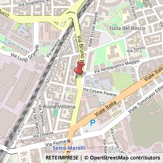 Mappa Via Bruno Buozzi, 174, 20099 Sesto San Giovanni, Milano (Lombardia)