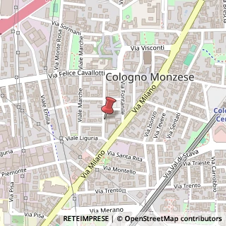 Mappa Via I Maggio, 45, 20093 Cologno Monzese, Milano (Lombardia)