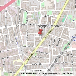 Mappa Via Piero Gobetti, 33, 20093 Cologno Monzese MI, Italia, 20093 Cologno Monzese, Milano (Lombardia)