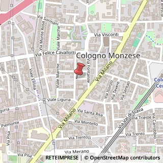 Mappa Via P. Gobetti, 33, 20093 Cologno Monzese, Milano (Lombardia)