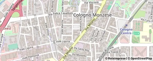 Mappa Cologno Monzese