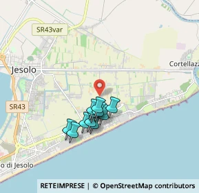 Mappa Via Fornasotto, 30016 Jesolo VE, Italia (1.37)