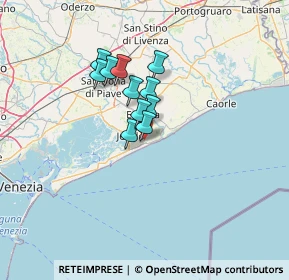 Mappa Via Fornasotto, 30016 Jesolo VE, Italia (8.81455)