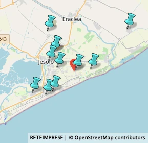 Mappa Via Fornasotto, 30016 Jesolo VE, Italia (3.32545)