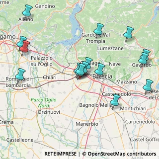 Mappa Via del Pero, 25039 Travagliato BS, Italia (17.42813)