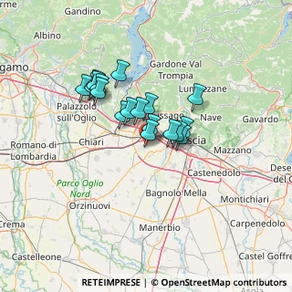 Mappa Via del Pero, 25039 Travagliato BS, Italia (10.09556)