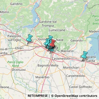Mappa Via Sorelle Ambrosetti, 25125 Brescia BS, Italia (4.98727)