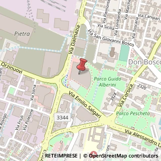 Mappa Via Sorelle Ambrosetti, 10, 25100 Brescia, Brescia (Lombardia)