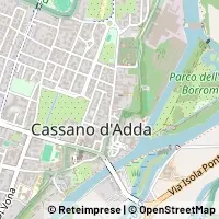 Map Cassano d'Adda