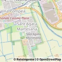 Map Cassina de' Pecchi